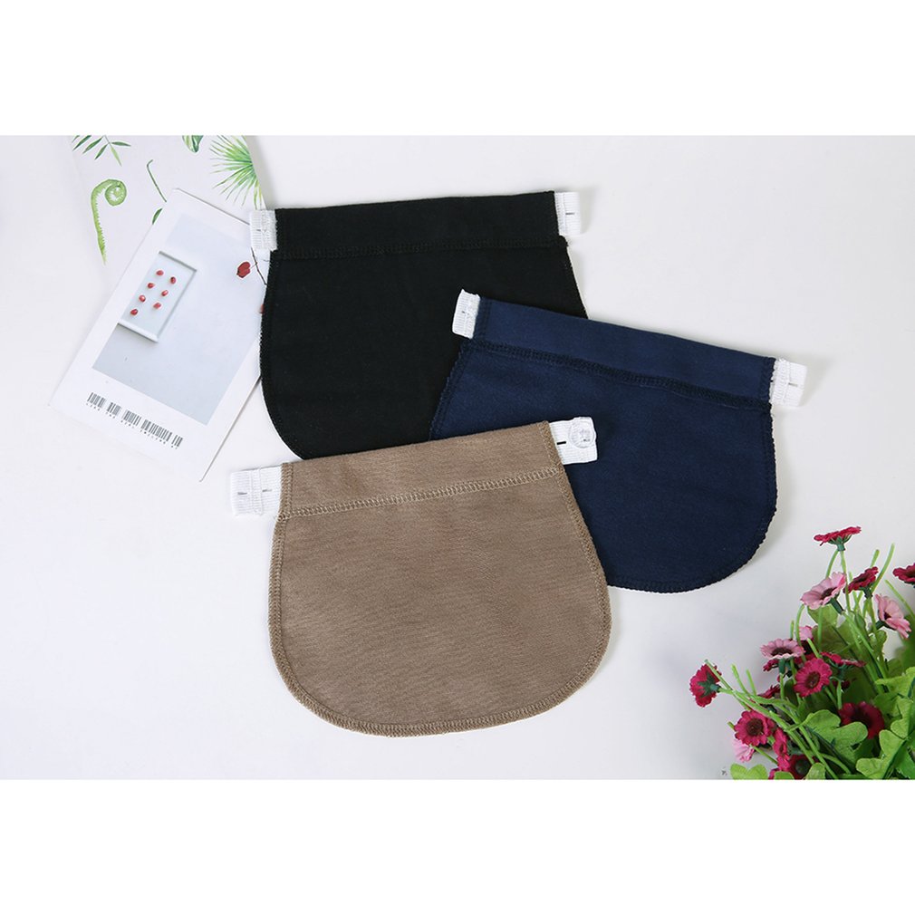 Maternity Pregnancy Waistband Belt Adjustable Elastic Waist Extender Clothing Pants For Pregnant