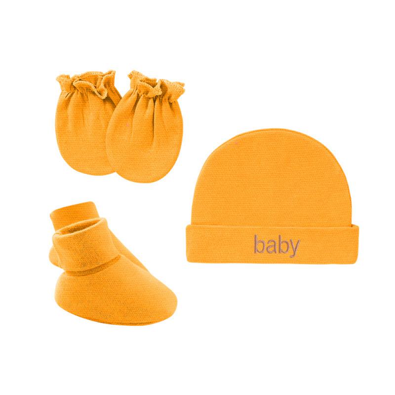 Soft Neonatal Fetal Cap Newborn Hat Anti Scratch Gloves Mittens Hat Foot Cover Set Baby Shower Gift Hand And Foot Cover Baby Cap