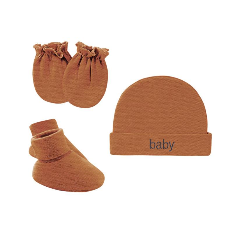 Soft Neonatal Fetal Cap Newborn Hat Anti Scratch Gloves Mittens Hat Foot Cover Set Baby Shower Gift Hand And Foot Cover Baby Cap