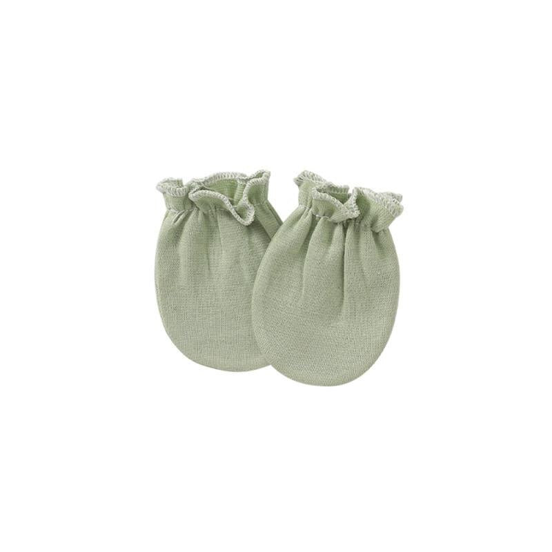 Soft Neonatal Fetal Cap Newborn Hat Anti Scratch Gloves Mittens Hat Foot Cover Set Baby Shower Gift Hand And Foot Cover Baby Cap