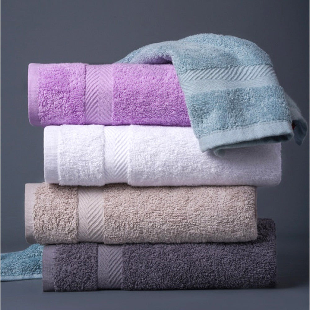 SEMAXE towel 40 * 70 soft, water-absorbent, non-fading 100% cotton hand towel suitable for SPA family bathroom