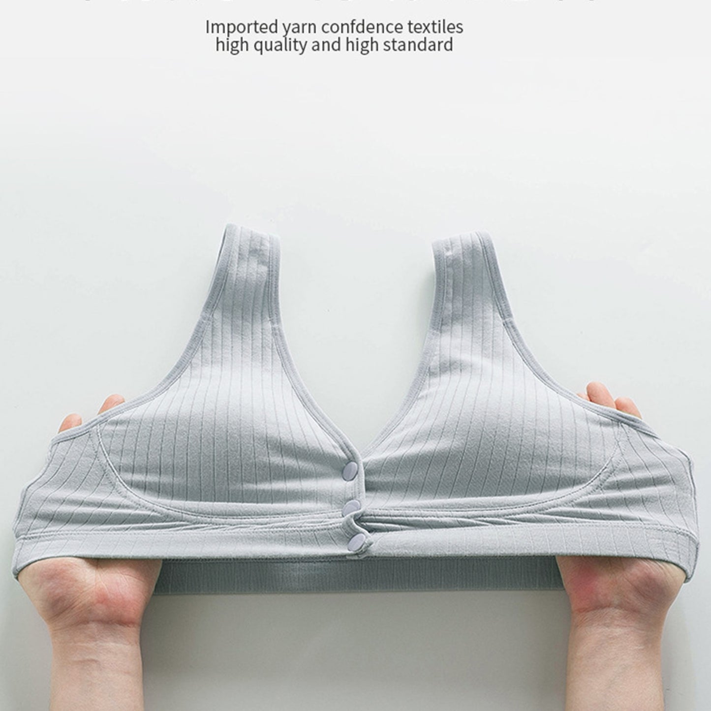 Women’s Nursing Bra Seamless Non-Wired Bralette For Pregnancy And Breastfeeding Soft Comfy Breastfeeding Bra Wireless Seamless