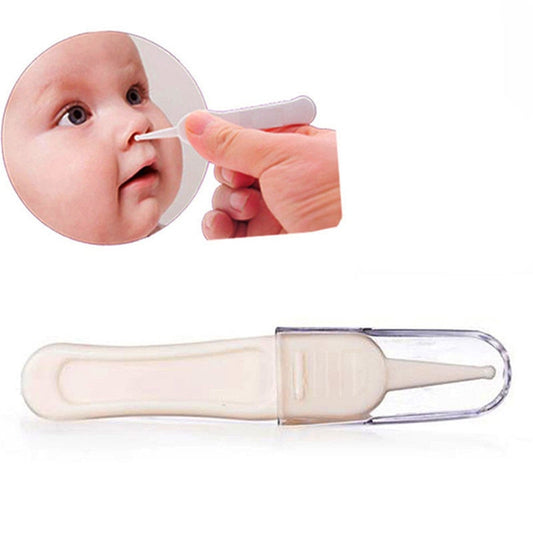 1/2/3/4/5pcs New Baby Safety Tweezers Plastic Tweezers Ear Nose Clean Nose Ears Dirty Baby Care