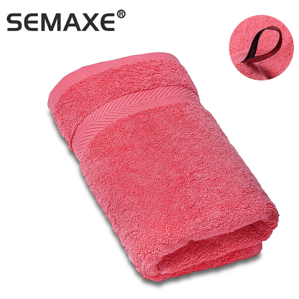 SEMAXE towel 40 * 70 soft, water-absorbent, non-fading 100% cotton hand towel suitable for SPA family bathroom