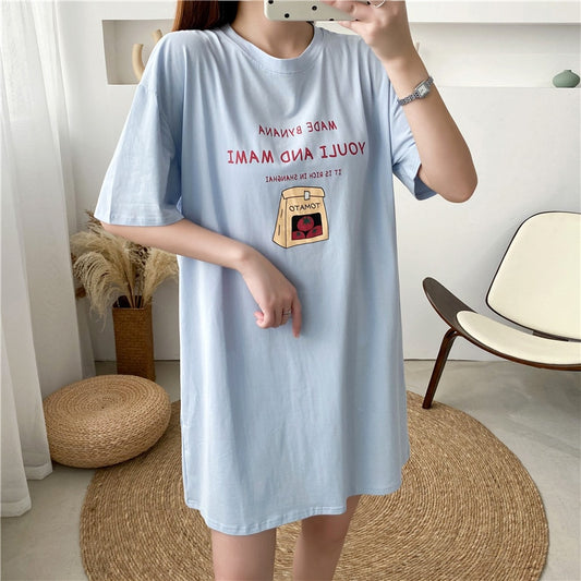 2023 New Pregnant T shirt Mom Loose Nursing Tops Postpartum Mommy Casual Breast Feeding Clothes Pregnancy Maternity T-Shirts