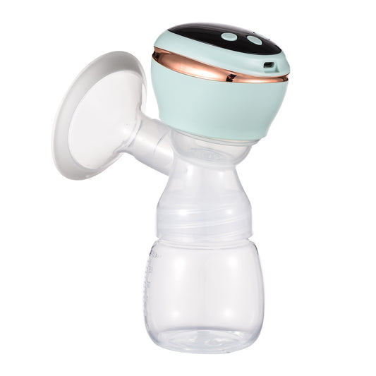 YOUHA T1 Electric Breast Pump Silent for Breastfeeding Anti-Backflow Breast Pump with 180ml Milk Bottle Baby Accessories Newborn